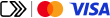 Visa, Mastercard, Maestro
