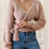 Camille Wrap Cardigan kit — kolibri by Johanna