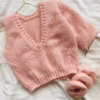 Photo of Caspar V Neck Sweater kit — kolibri by Johanna